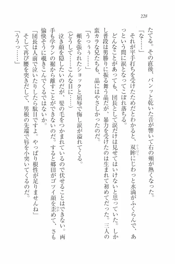 花束 ～三人のキャプテン