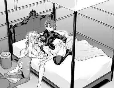 Saber & Rin, Shinji to Uwaki Sex Suru