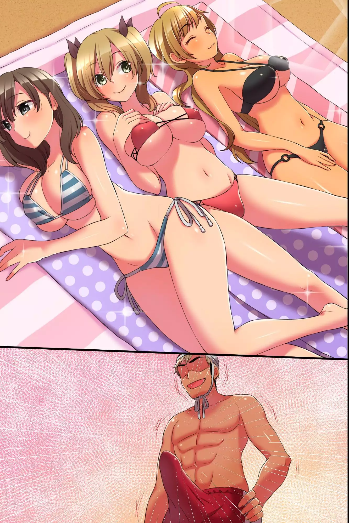 Dare mo Ore ni Kizukanai!? Mizugi Bijo o Yaritai Houdai, Suki Houdai!