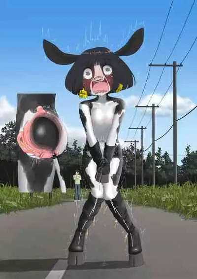 Cow Painted Girl shinshi zaibatsu