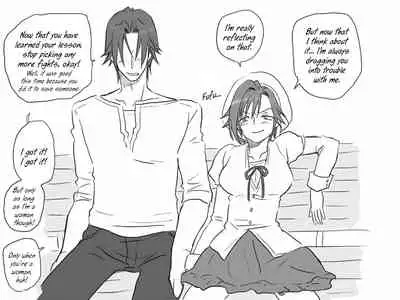 Seitenkango, Shinyuu to | After I got genderbend, my friend and I...