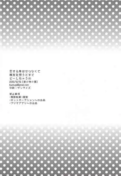 Koisuru Hayabusa wa Setsunakute Shinyuu o Omou to Sugu Pi shichau no