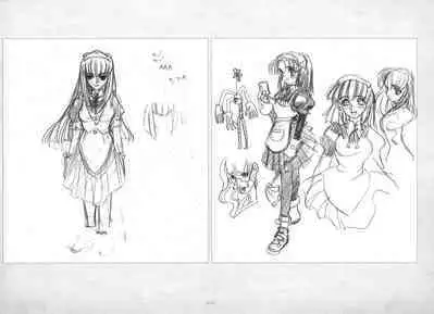 ALICESOFT ORION SCRIBBLES with CROQUIS ULTIMATE EDITION VOL.3 織音計画特別版 ラフ画集