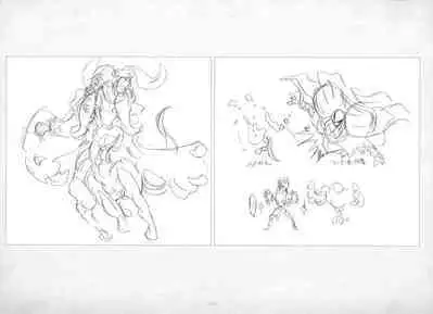 ALICESOFT ORION SCRIBBLES with CROQUIS ULTIMATE EDITION VOL.2 織音計画特別版 ラフ画集