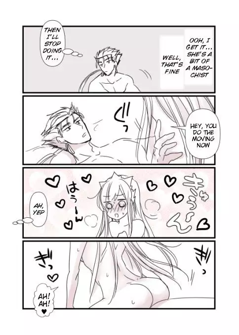 FGO Medb-chan, Cu Chulainn no Are o Zessan Suru