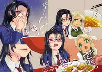 [Chitei no Nikuya (Dokiyuri)] Ramen-ya de ShokuSe. | 來去拉麵店大吃一精 [Chinese] [變態浣熊漢化組]