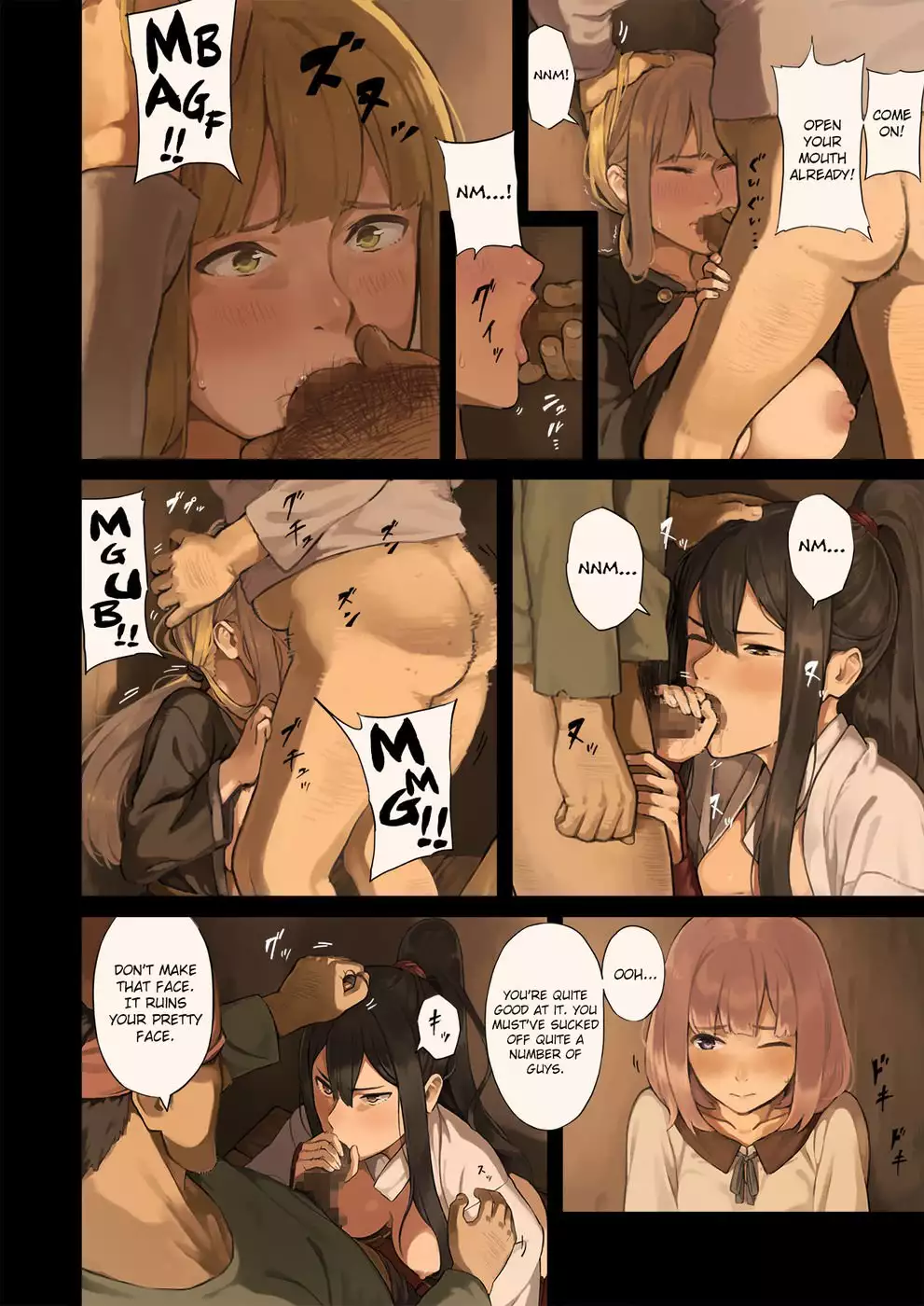 When Female Adventurers Stop at an Oasis in a Desert...