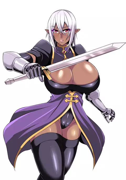 Onna Shougun Artesia - Dark Elf Haramase Choukyou Kiroku
