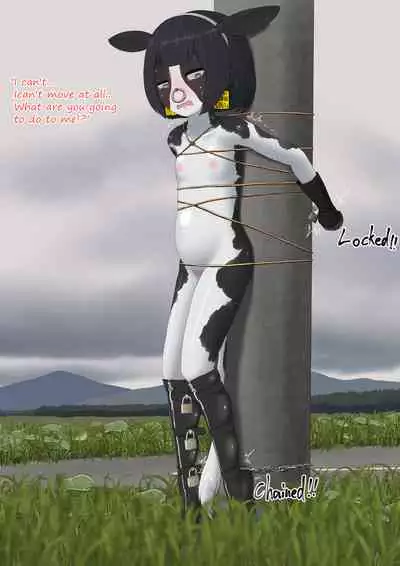 Cow Painted Girl shinshi zaibatsu