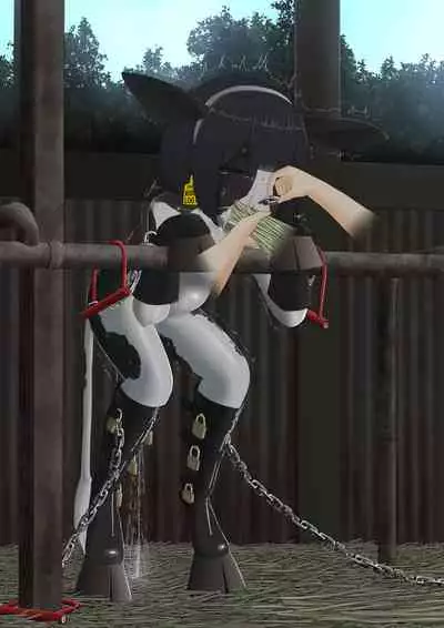 Cow Painted Girl shinshi zaibatsu