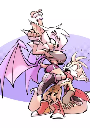 Rouge x Tails