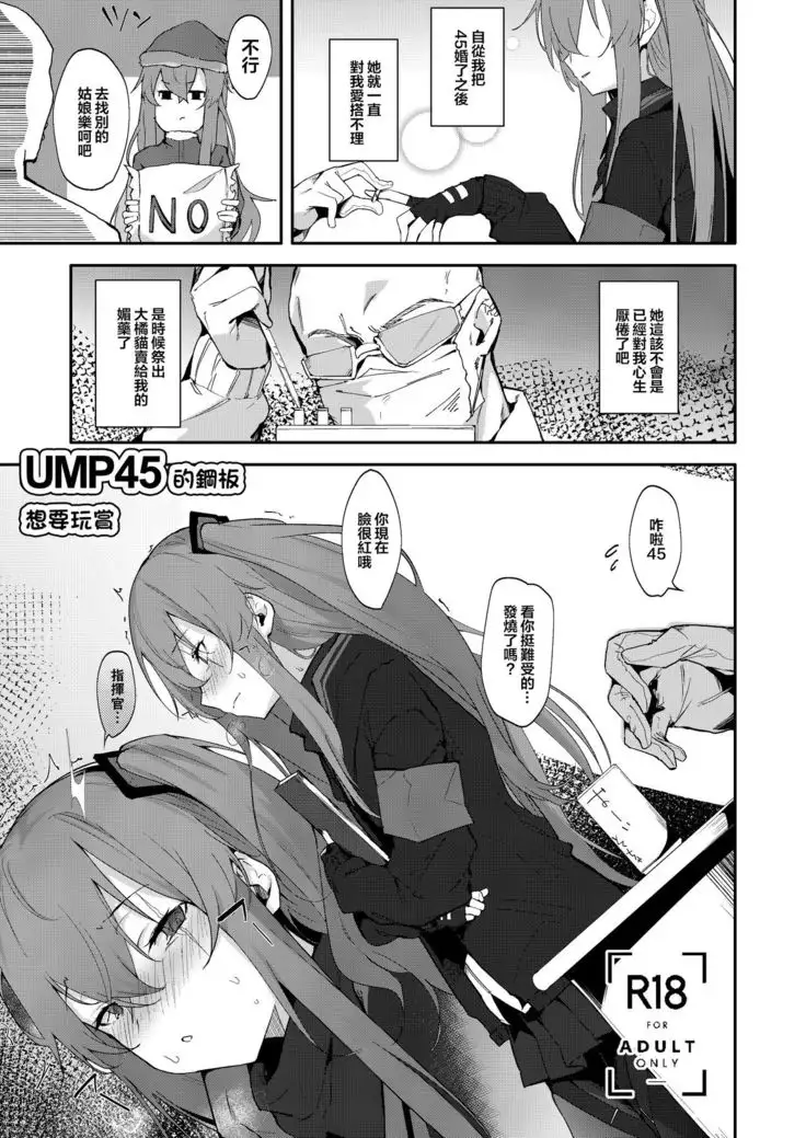 UMP45 no Chippai ga Mitakunaru Hon | UMP45的鋼板想要玩賞