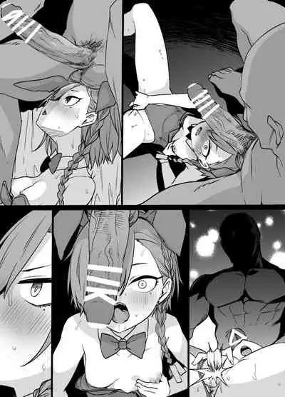 ブルアカ洗脳オマンコ学園バニー奴隷化