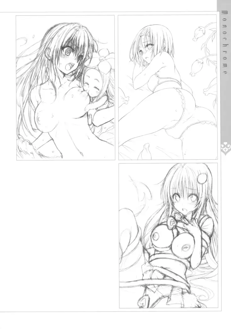 To Love-Ru -Trouble- Darkness Artbook Harem Gold