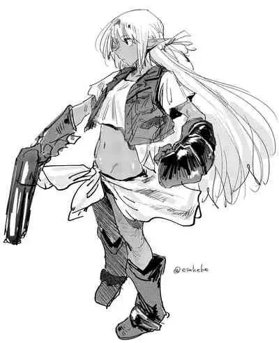 Ecchi na Kasshoku Elf JK to no Kurashikata #2 | 如何与色色的褐色精灵JK一起生活#2