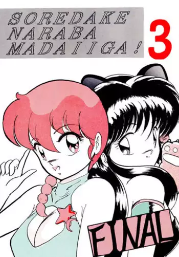 [Studio the Thing (Syouryu)] Soredake Naraba Madaiiga Vol.3 (Ranma 1/2)