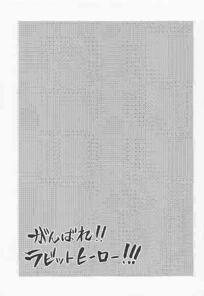 Ganbare!! Rabbit Hero!!! | Hang in there, Rabbit Hero!