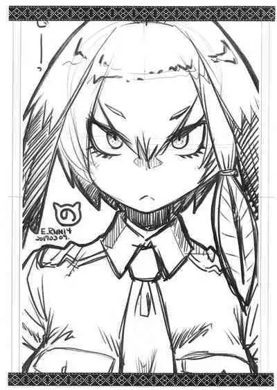 (Futaba Gakuensai 12) [Mada Kimetemasen ((i))] Hashibirokou to 「」 (Kemono Friends)