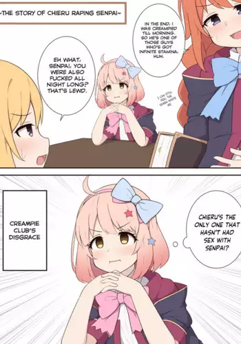 Chieru ga Senpai o Buchiokashi ni Iku Ohanashi | The Story of Chieru Raping Senpai