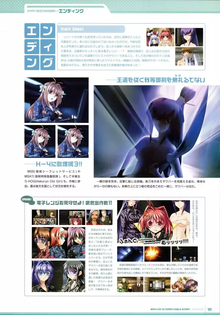 Muv-Luv Supplement & Altered Fable Memorial Art Book