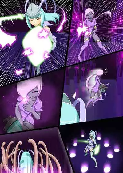 ウチの子がえっちな敵と戦って敗北する話