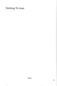 [Quarter Void] Nothing to lose (Shingeki no kyojin)