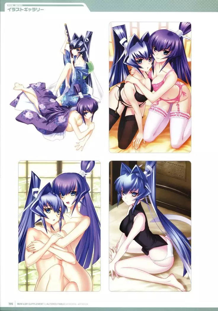 Muv-Luv Supplement & Altered Fable Memorial Art Book