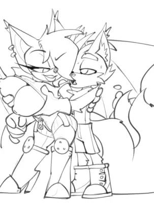 Rouge x Tails
