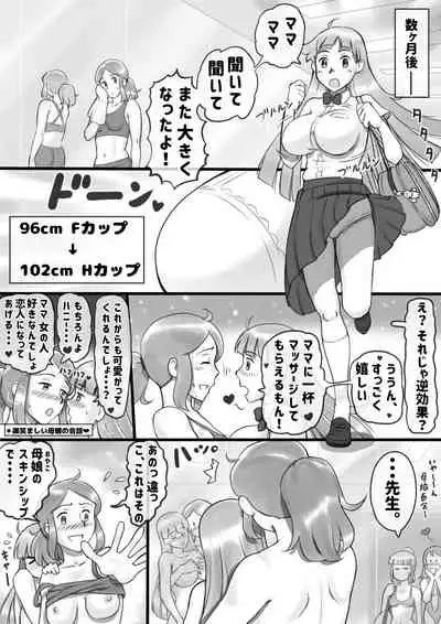 Girl on Mom Himitsu no Bust Lesson
