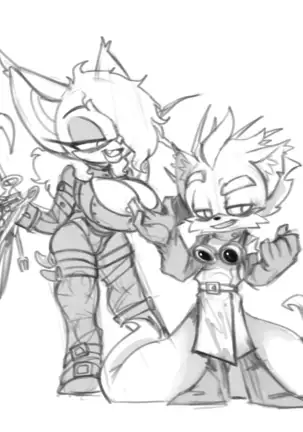 Rouge x Tails