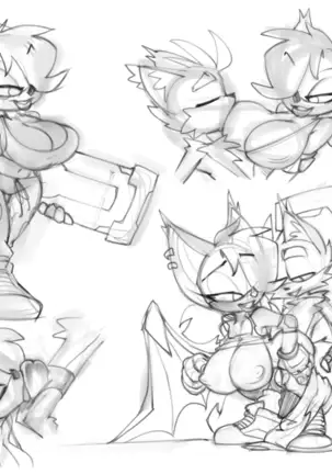 Rouge x Tails
