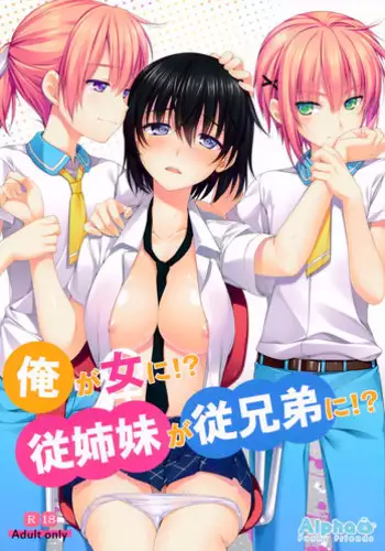 (C86) [Alpha to Yukaina Nakamatachi (Alpha)] Ore ga Onna ni!? Itoko ga Itoko ni!? | I Got Turned Into a Woman!? And My Cousins Turned Into Guys!? [English] {doujin-moe.us}