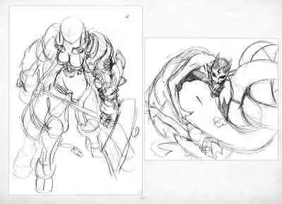 ALICESOFT ORION SCRIBBLES with CROQUIS ULTIMATE EDITION VOL.4 織音計画特別版 ラフ画集