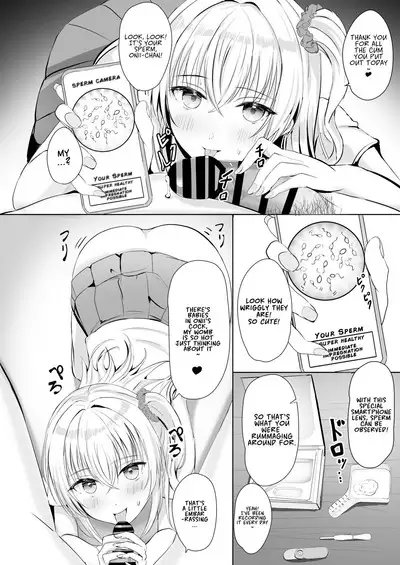 Gal Imouto ga Seishi no Kansatsu o Yamete Kurenai | My Gyaru Little Sister Wants to See My Sperm!