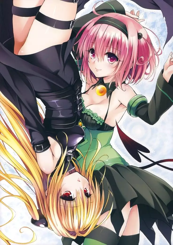 To Love-Ru -Trouble- Darkness Artbook Harem Gold