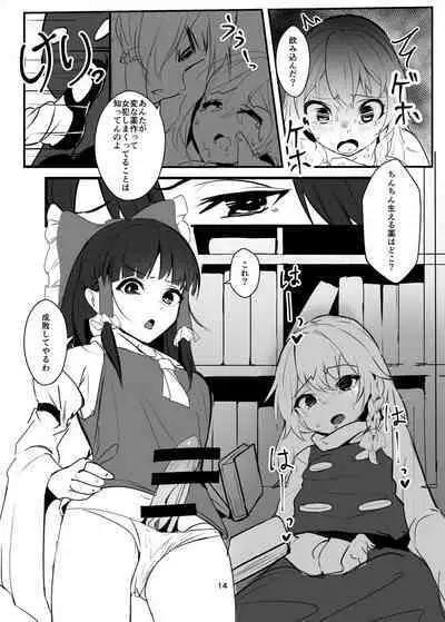 Kirisame Marisa ga Kusuri o Tsukatte Okashitari Okasaretari Suru Hon