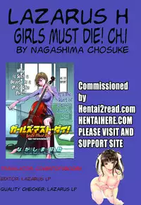 [Nagashima Chousuke] Girls Must Die! Ch. 1-5 [English] [Lazarus H]