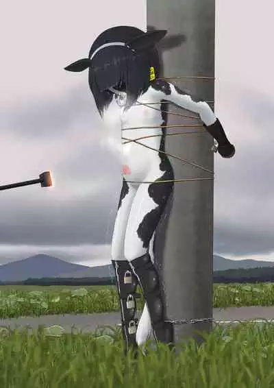 Cow Painted Girl shinshi zaibatsu