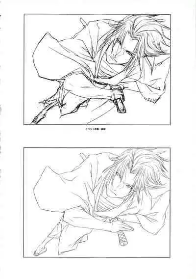 Hanachirasu - Initial Sketches and Unprocessed Illustrations - Selection