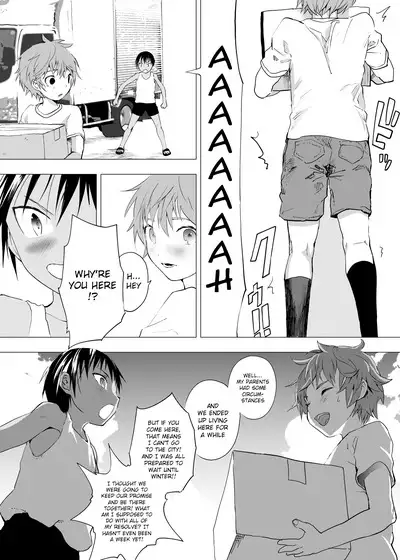 Inaka no Uke Shounen to Tokai no Seme Shounen no Ero Manga