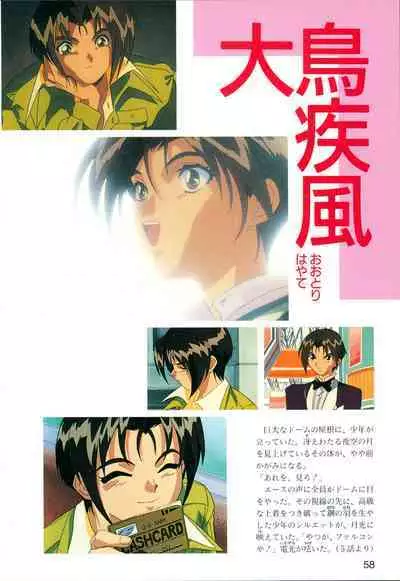 This is Animation Pocket- Chouja Reideen Character Book