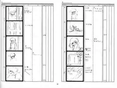 Cream Lemon Storyboard･Synopsis PART1 "Be･My･Baby" ＆ PART5 "Ami･AGAIN"