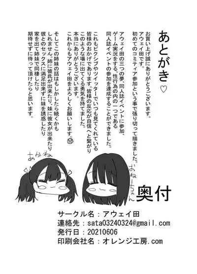 Imouto ga Watashi o Okazu ni Shitate Onanie o Shite ita Hanashi