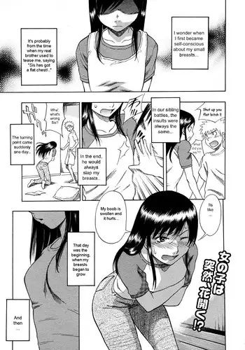 [Shiden Akira] Hinnyuu Kyonyuu History | Tiny Boobs Giant Tits History (COMIC Megastore 2008-03) [English]