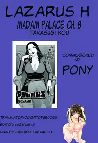 [Takasugi Kou] Madam Palace Ch. 1-8 [English] [Lazarus H]