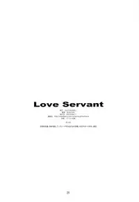 (C84) [Studio N.BALL (Haritama Hiroki)] Love Servant (Servant x Service)