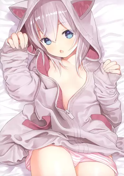 Sensei to Watashi to Nekomimi Parka | Sensei, Me, and a Cat Eared Hoodie