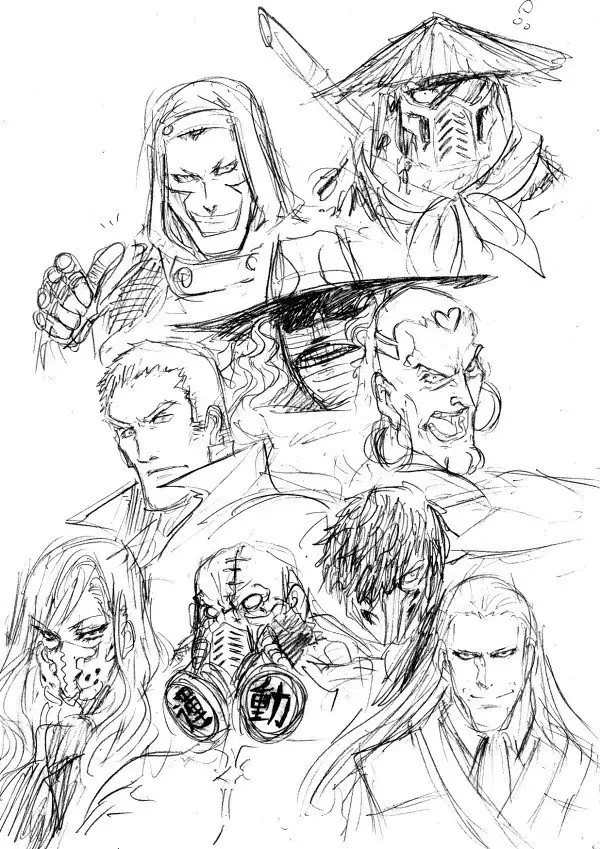 Ninja Slayer Novel Character Design Collection