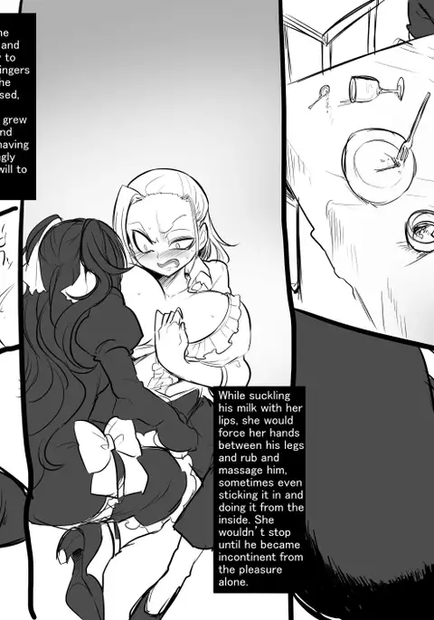 Turned into a Breast Fountain by a Beautiful Vampire