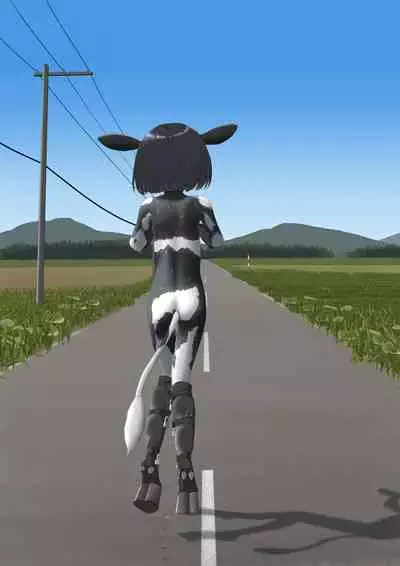 Cow Painted Girl shinshi zaibatsu